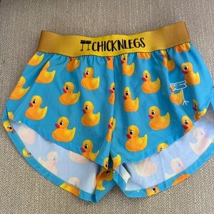 CHICKENLEGS - 1.5" Split Shorts - Rubber Ducky
